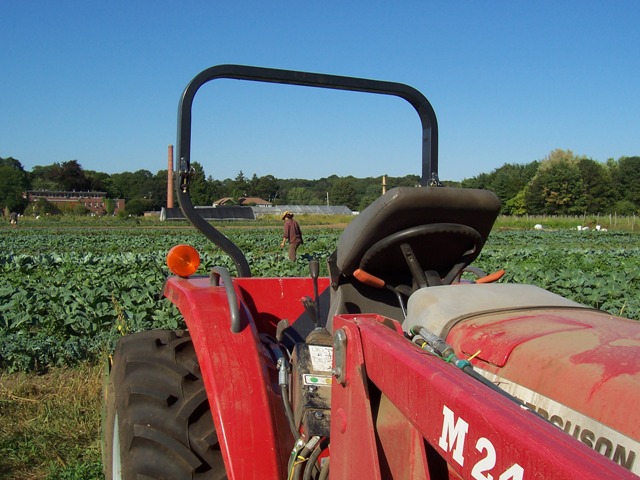 tractor looking innocent